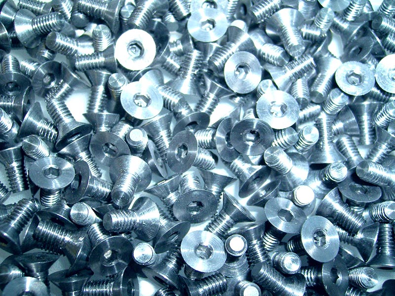 Tantalum screws DIN 84 M1,6 x 6 2 x Tantal Schrauben mit Schlitz 